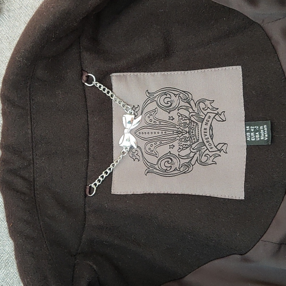 FOREVER NEW   3/4 length duffel coat - Picture 9 of 10